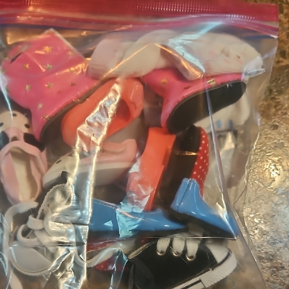 Assorted Doll Clothing and Accessories Set